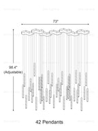 Heavy Rain Modular Chandelier