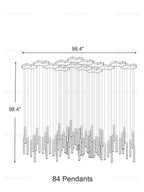 Heavy Rain Modular Chandelier