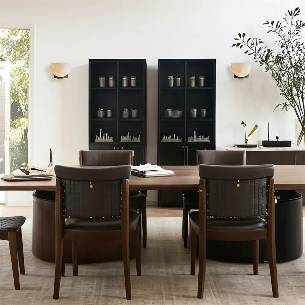 Hemispherical Alabaster Ath Wall Light