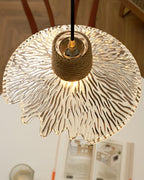 Hemp Rope Glass Pendant Lamp