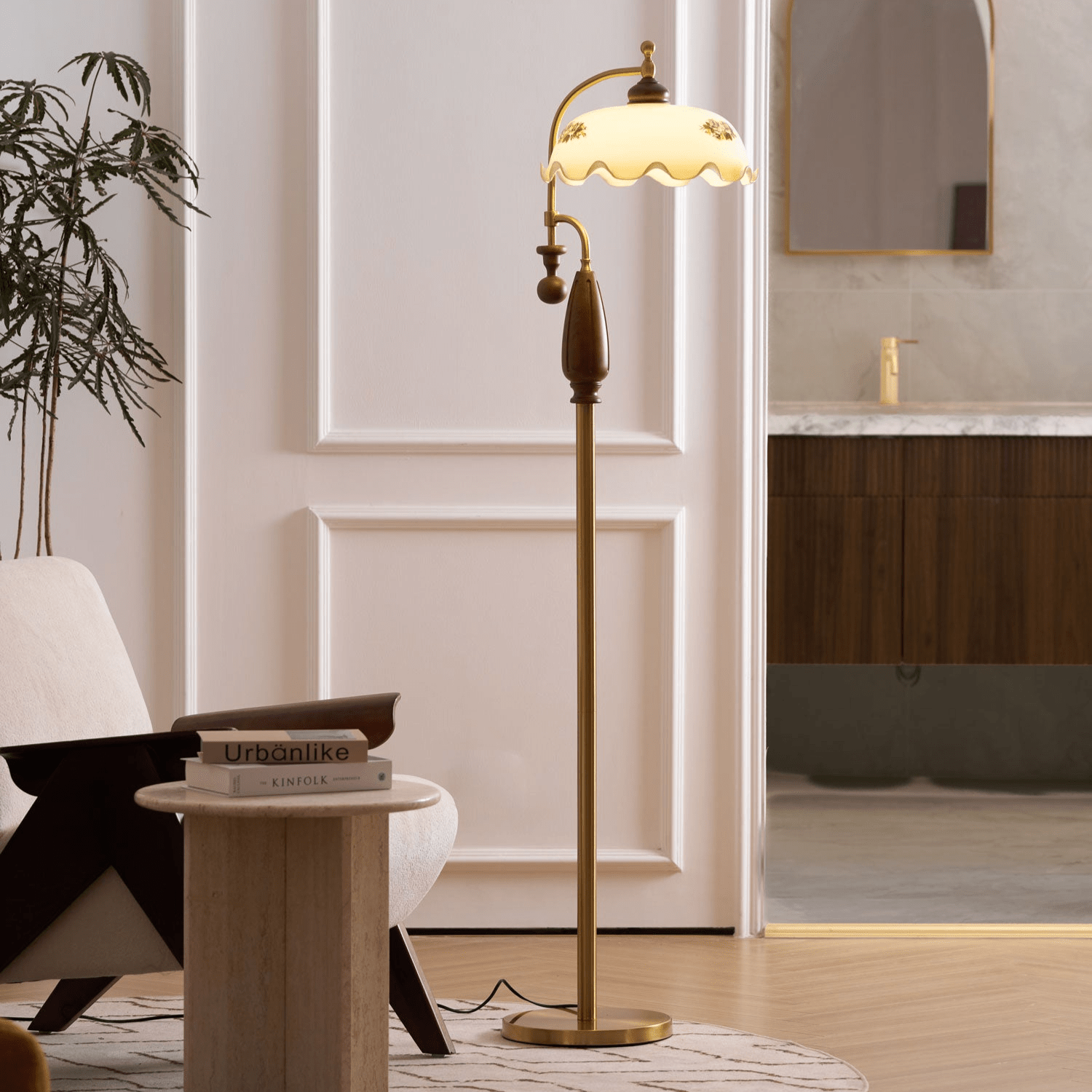 Heritage Bloom Floor Lamp