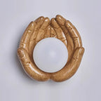 Holding Hands Wall Lamp