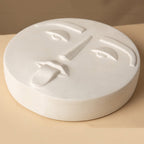 Ceramic Abstract Face Vase