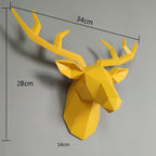 Geometric Deer Mount