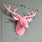 Geometric Deer Mount