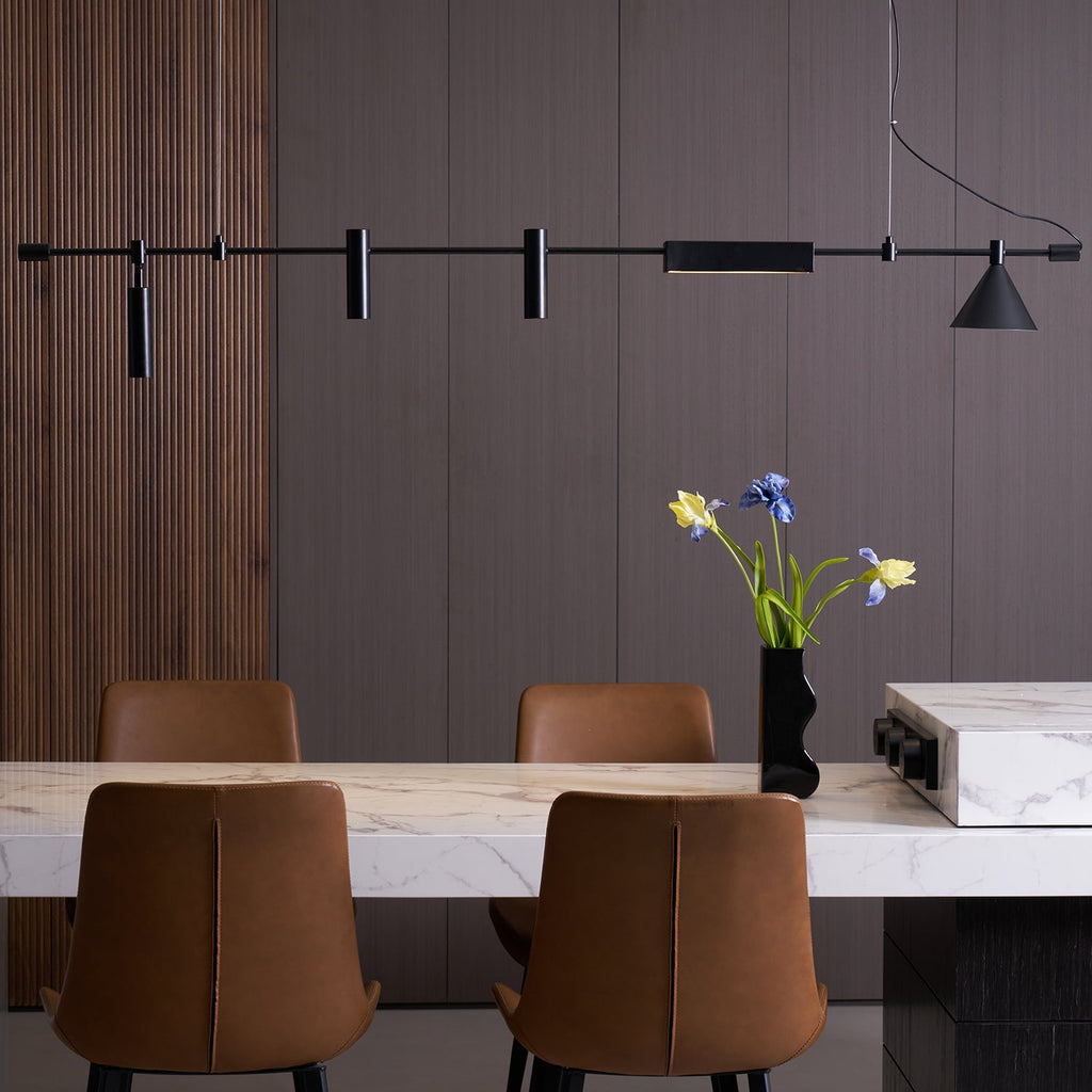 Horizontal Linear LED Pendant Lamp