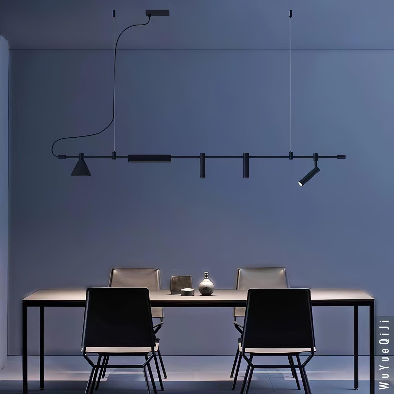 Horizontal Linear LED Pendant Lamp