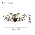 Branch Crystal Chandelier for Living Room