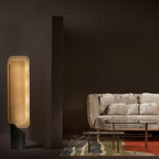 Barrier Linen Floor Lamp