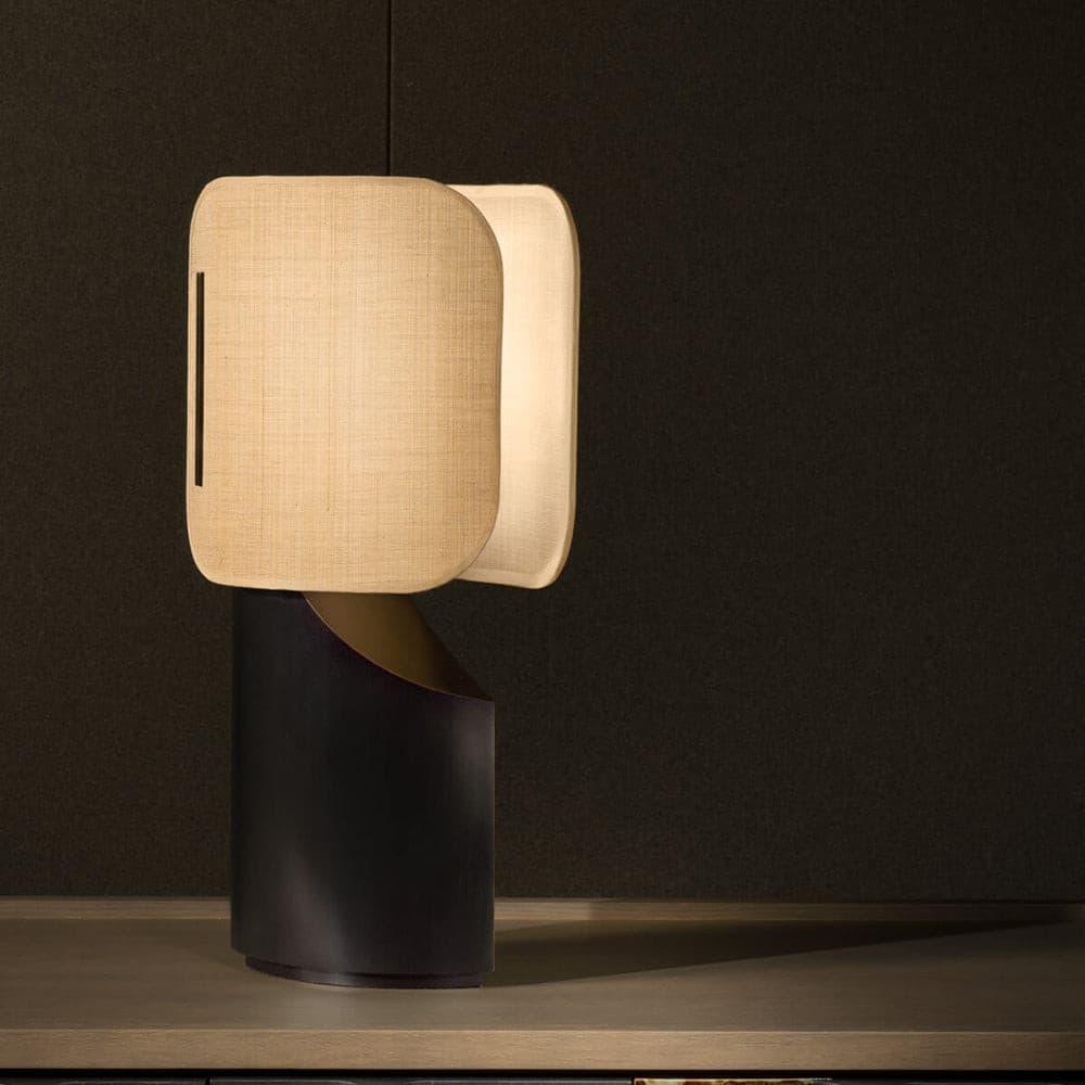 Barrier Linen Table Lamp