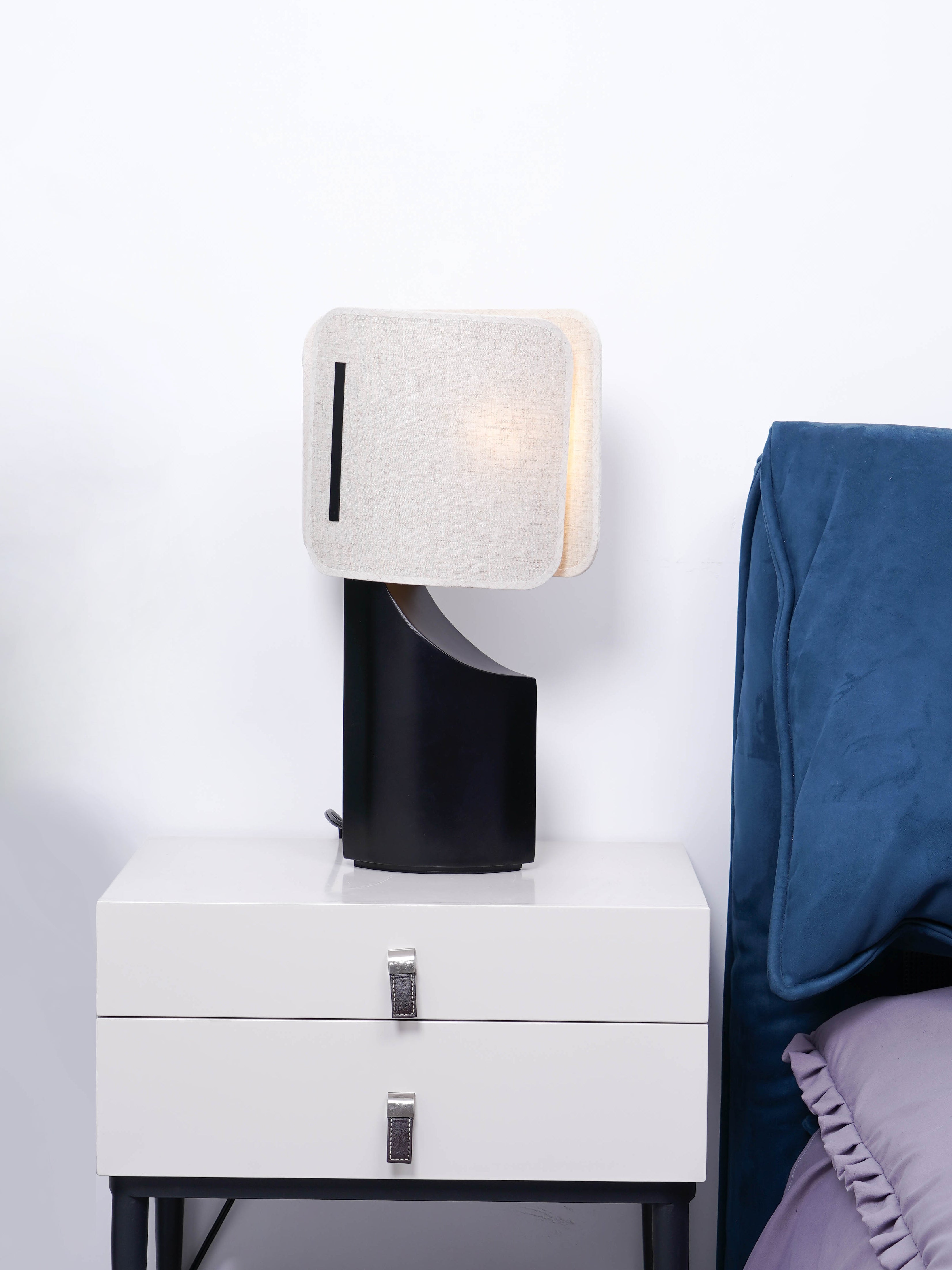 Barrier Linen Table Lamp