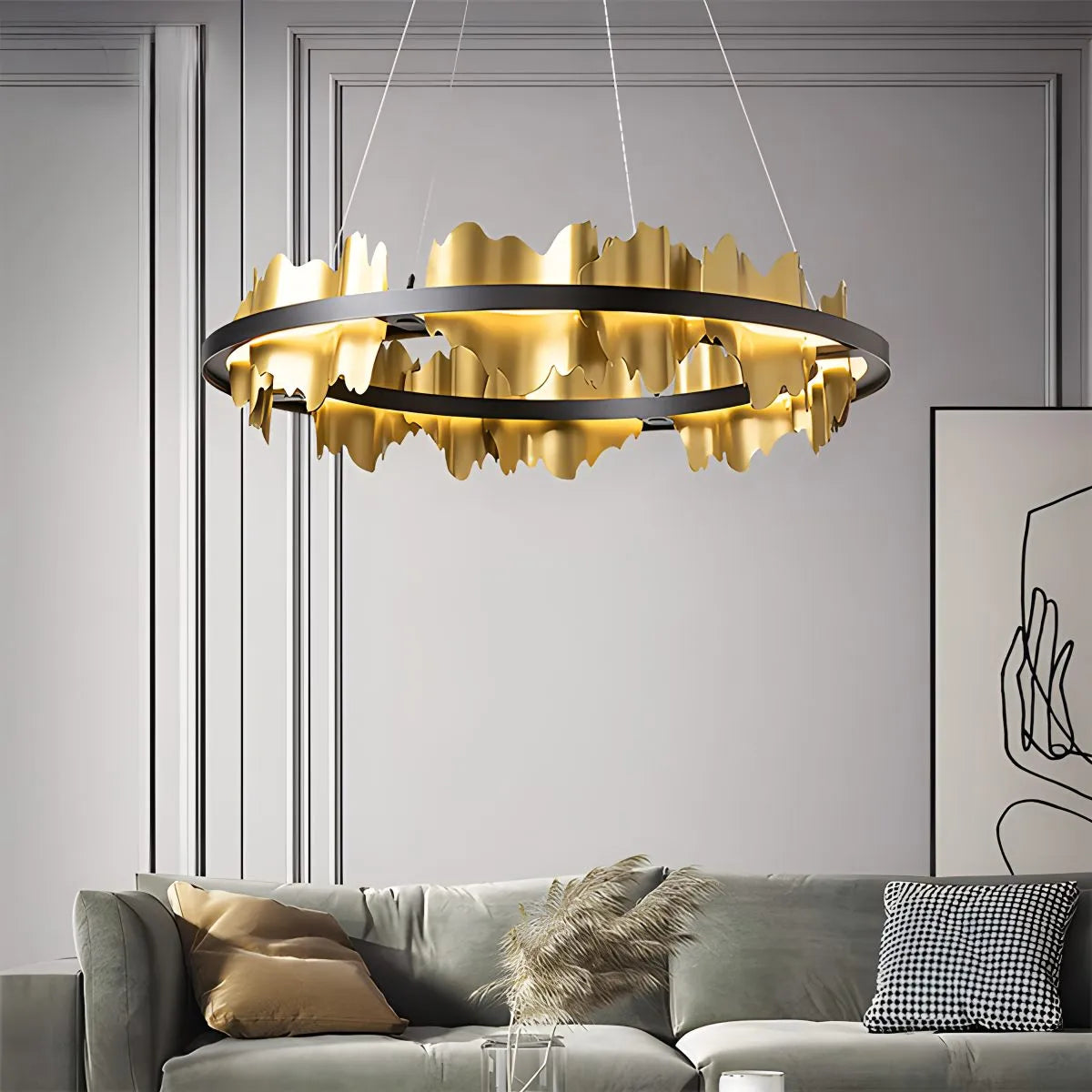 Modern Creative Round Chandelier