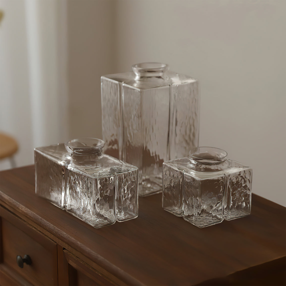 Jewel Glass Brass Pendant Light