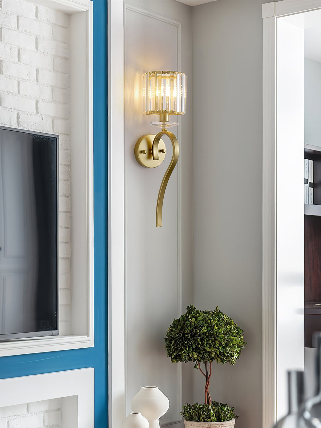 Jmzm Glass Wall Light