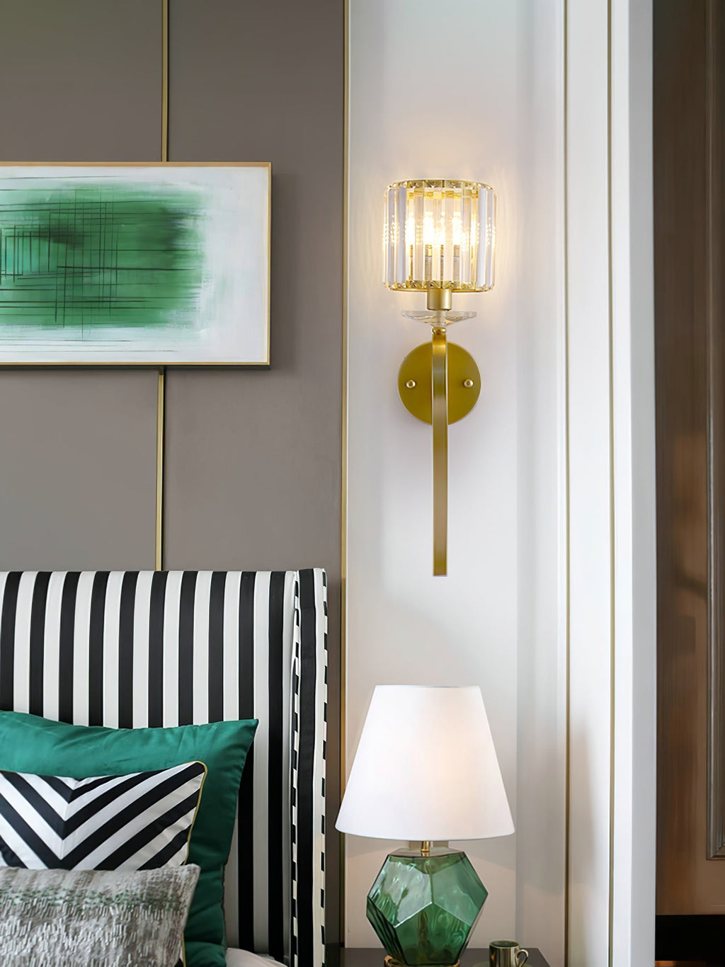 Jmzm Glass Wall Light