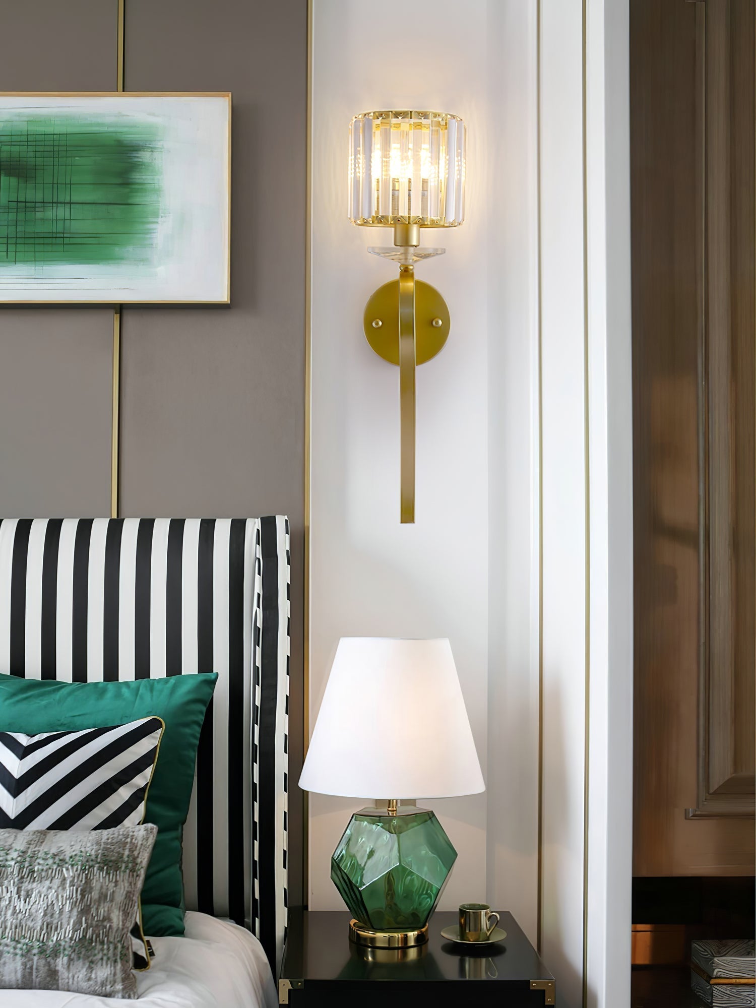 Jmzm Glass Wall Light