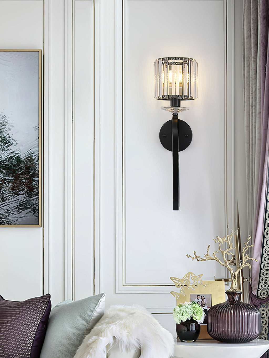 Jmzm Glass Wall Light