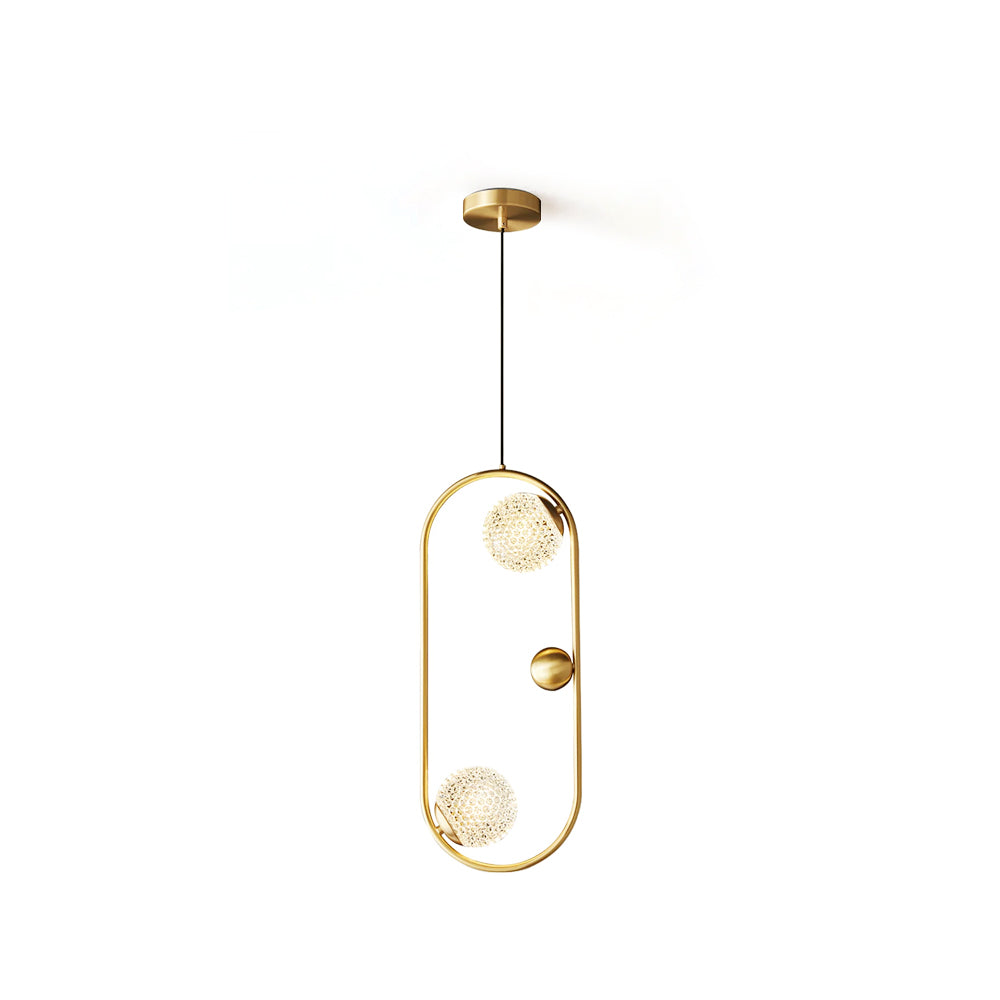 Jupiter Brass Pendant Lamp