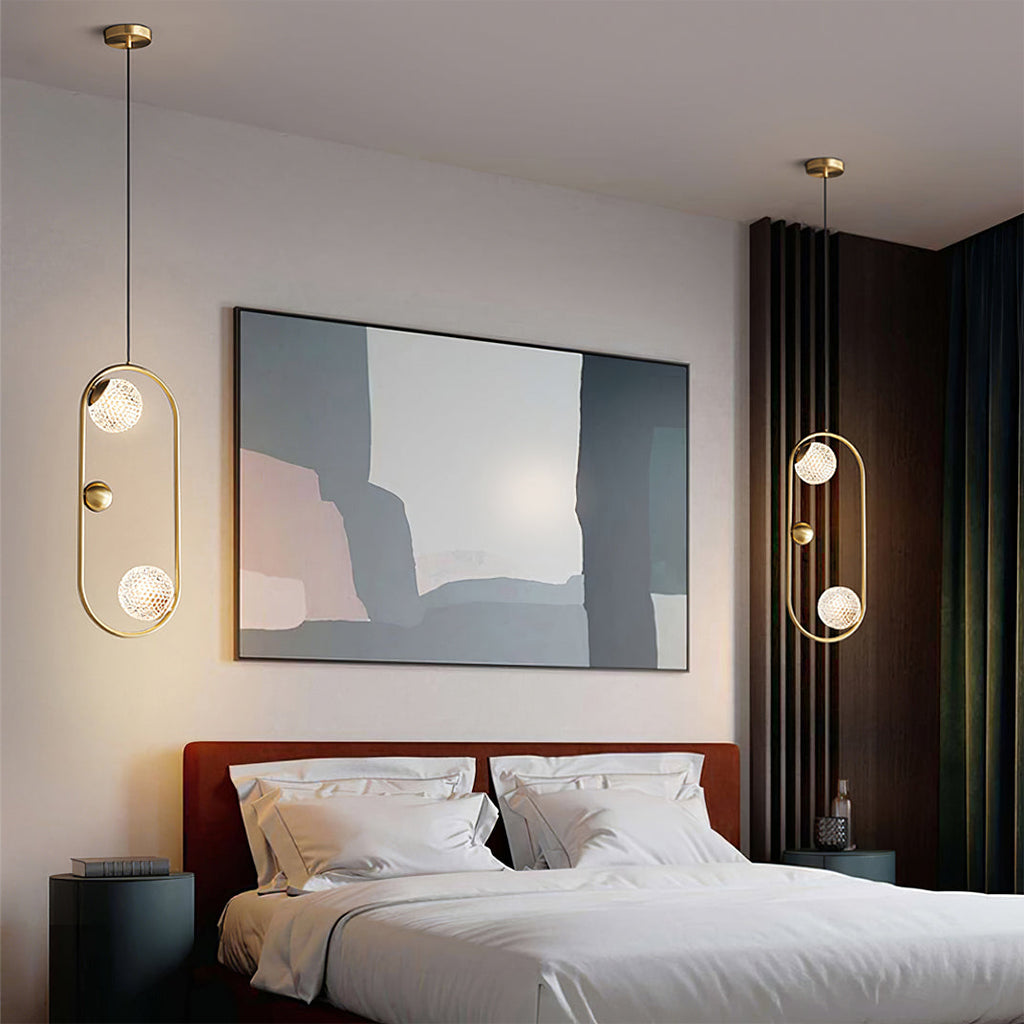 Jupiter Brass Pendant Lamp