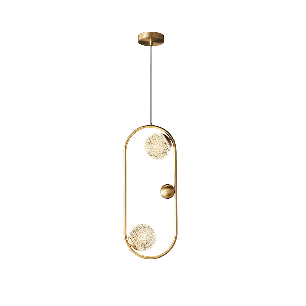 Jupiter Brass Pendant Lamp