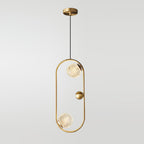 Jupiter Brass Pendant Lamp