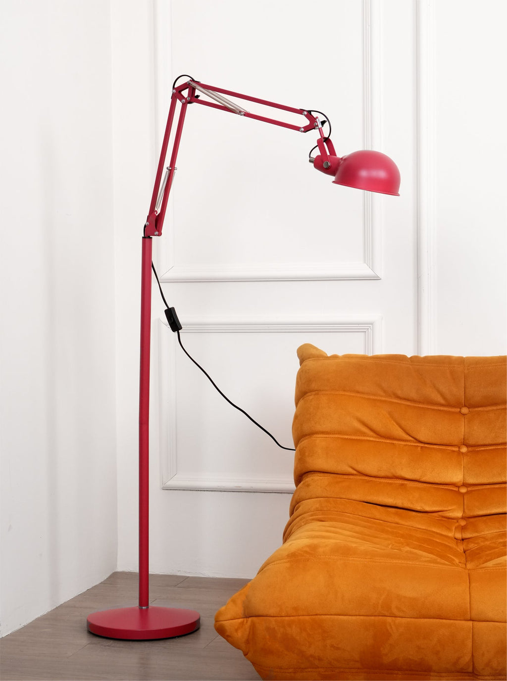 Kaiser Red Floor Lamp