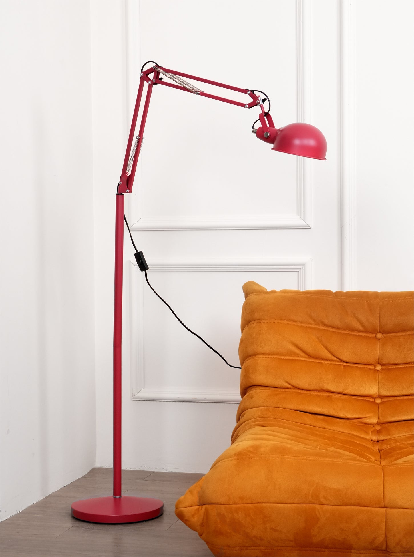 Kaiser Red Floor Lamp