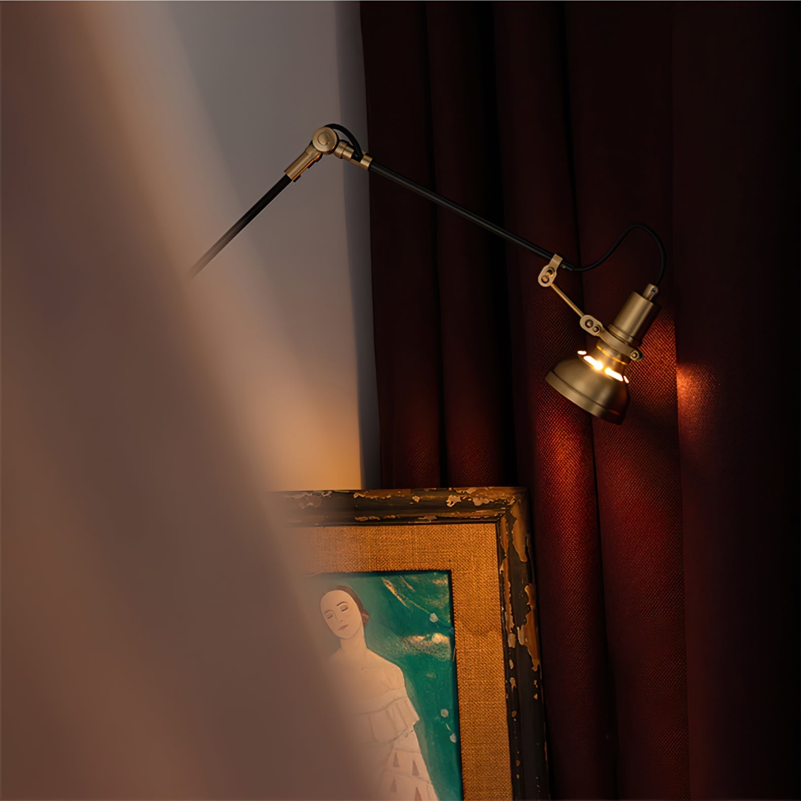 Kane Swing Plug In Wall Lamp