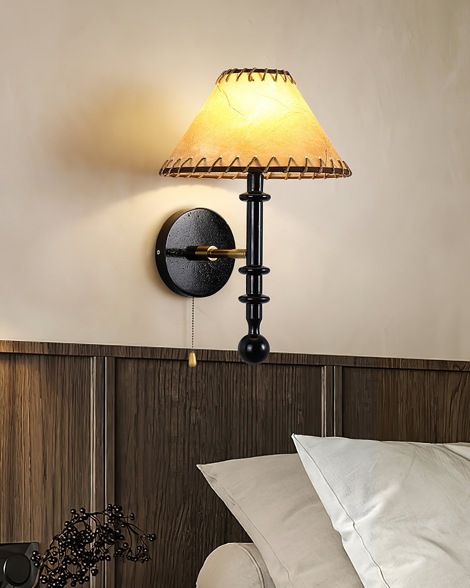Kibo Wood Wall Sconce