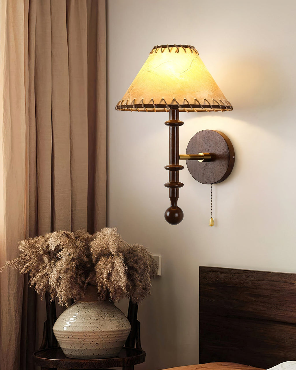 Kibo Wood Wall Sconce