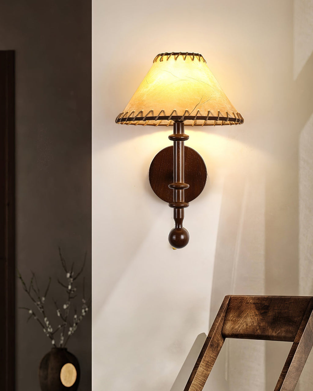 Kibo Wood Wall Sconce