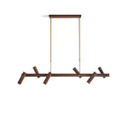 Konnect Minimalist Wood Chandelier