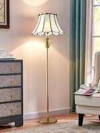 Kristall Brass Floor Lamp