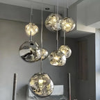 Large Lava Chandelier Customization