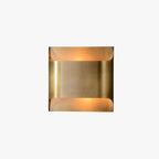 Leclerc Brass Wall Lamp – Mid-Century Cone Shade Wall Sconce