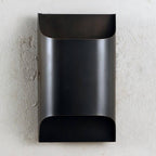 Leclerc Brass Wall Lamp – Mid-Century Cone Shade Wall Sconce