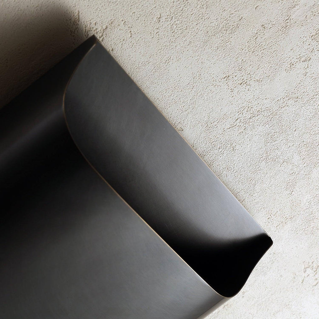 Leclerc Brass Wall Lamp – Mid-Century Cone Shade Wall Sconce