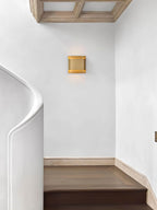 Leclerc Brass Wall Lamp – Mid-Century Cone Shade Wall Sconce