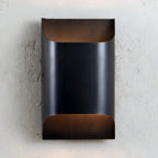 Leclerc Brass Wall Lamp – Mid-Century Cone Shade Wall Sconce