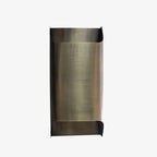 Leclerc Brass Wall Lamp – Mid-Century Cone Shade Wall Sconce