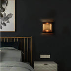 Leclerc Brass Wall Lamp – Mid-Century Cone Shade Wall Sconce