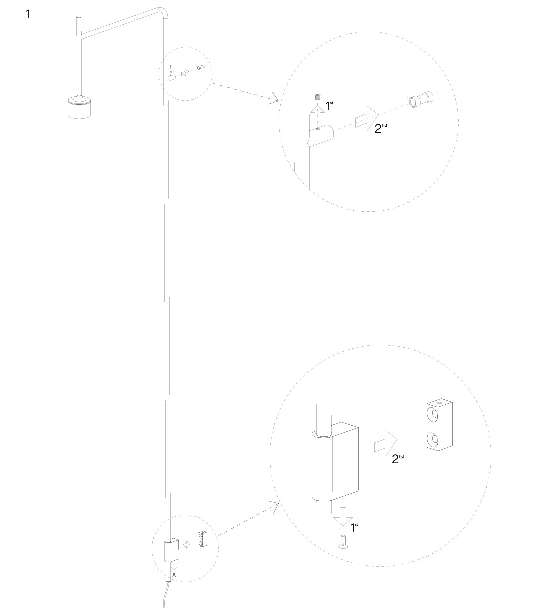 LEONI Sconce Wall Light