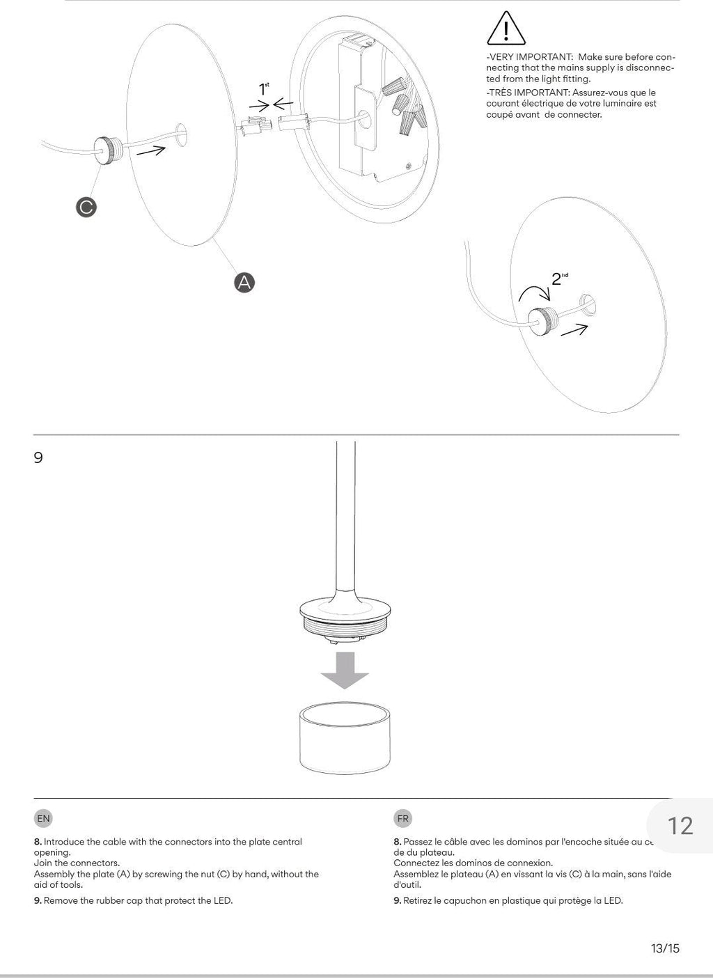 LEONI Sconce Wall Light