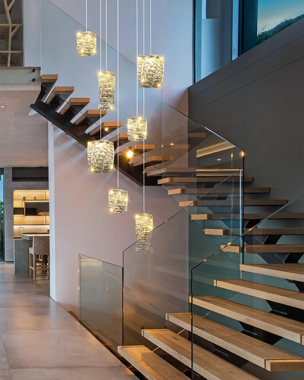 Leuchten Crystal Pendant Lamp