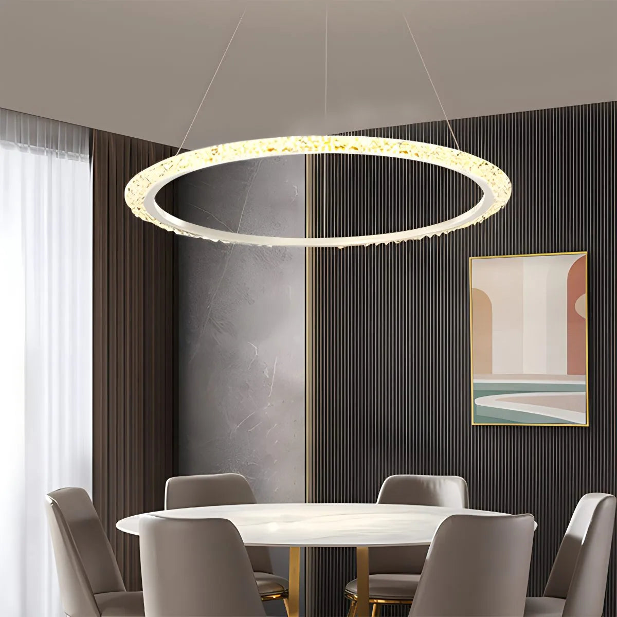 Light Luxury Chandelier for Living Room