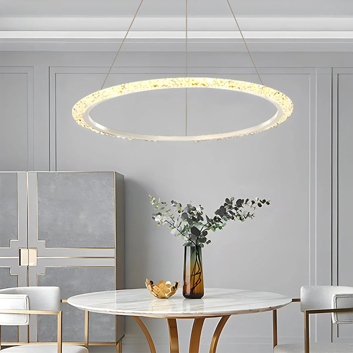 Light Luxury Chandelier for Living Room