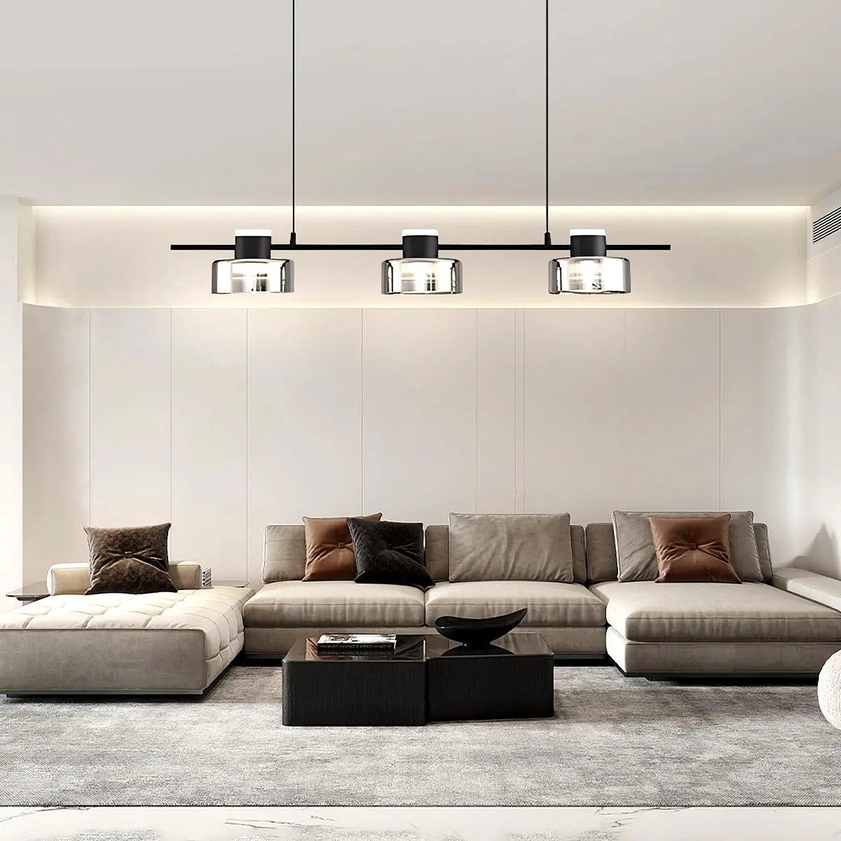 Light Luxury Creative Glass Chandelier