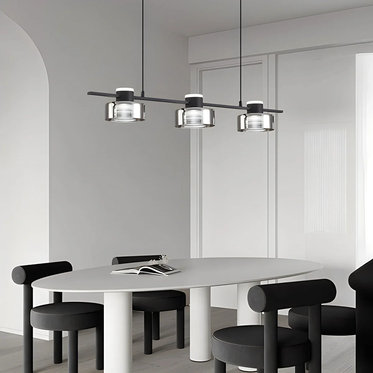 Light Luxury Creative Glass Chandelier