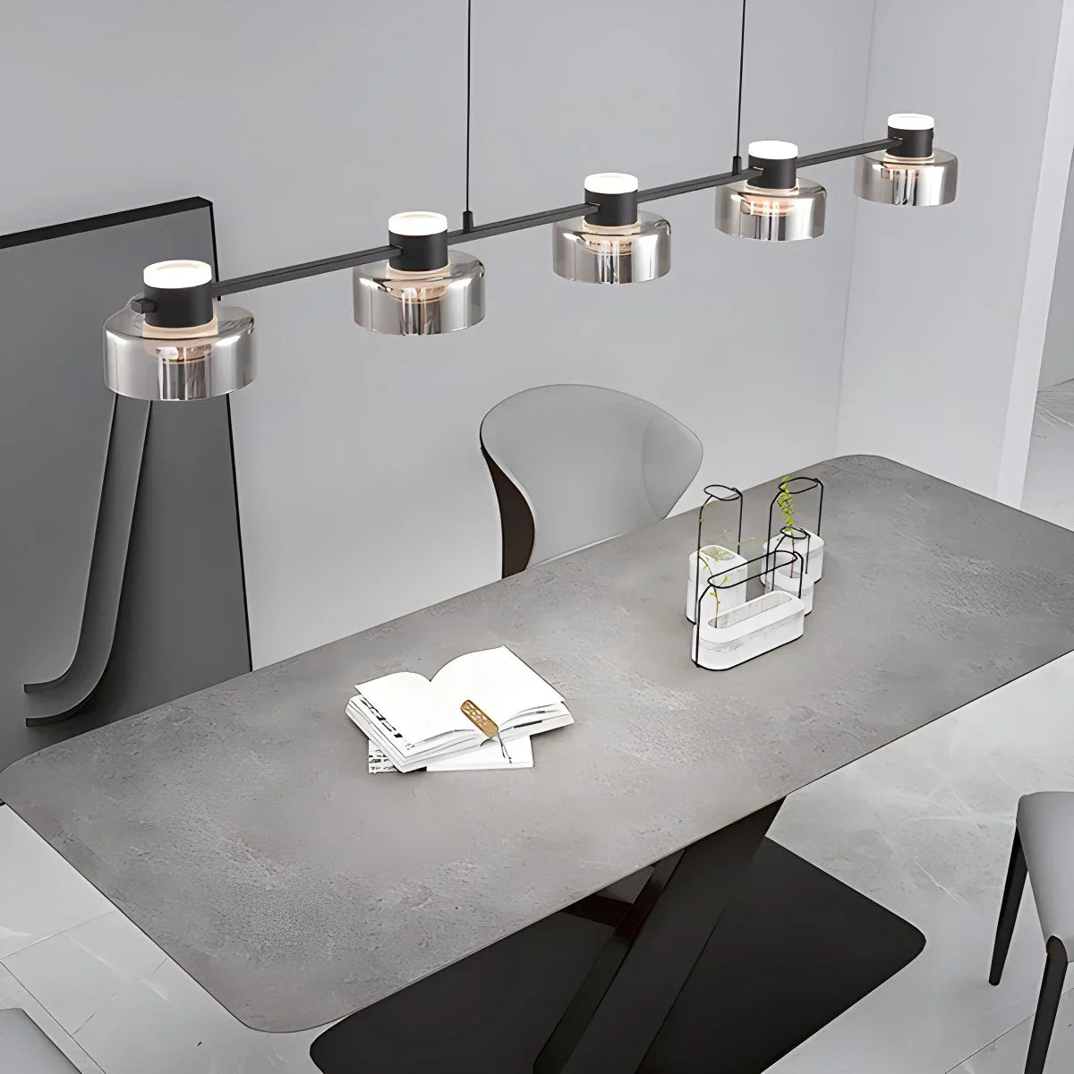 Light Luxury Creative Glass Chandelier