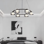 Light Luxury Creative Glass Chandelier